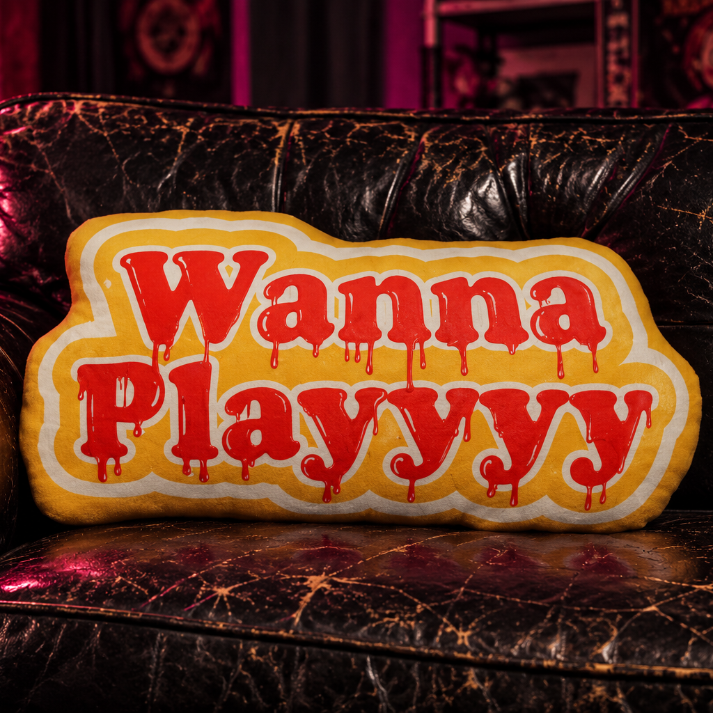 WANNA PLAYYYY YELLOW PILLOW