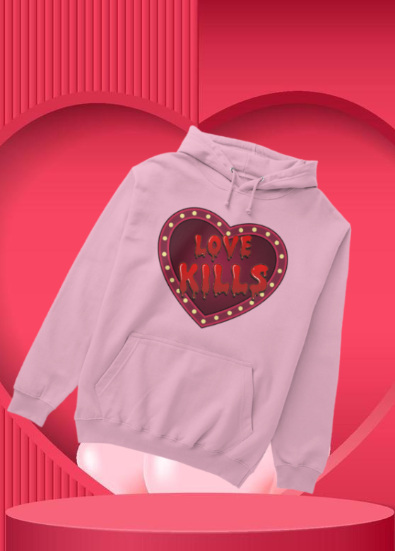 LOVE KILLS HOODIE (Simple Edition)