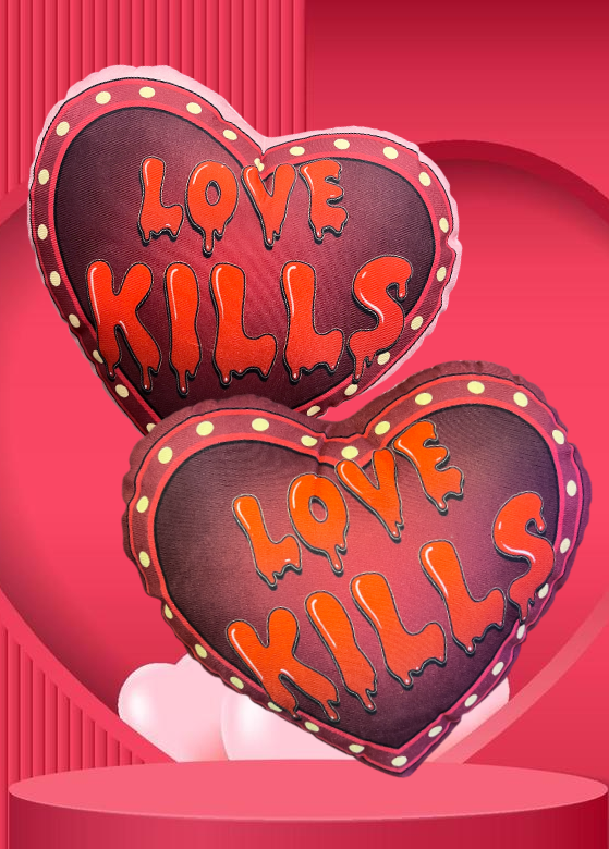 Valentine Red Pink Pillow bundle